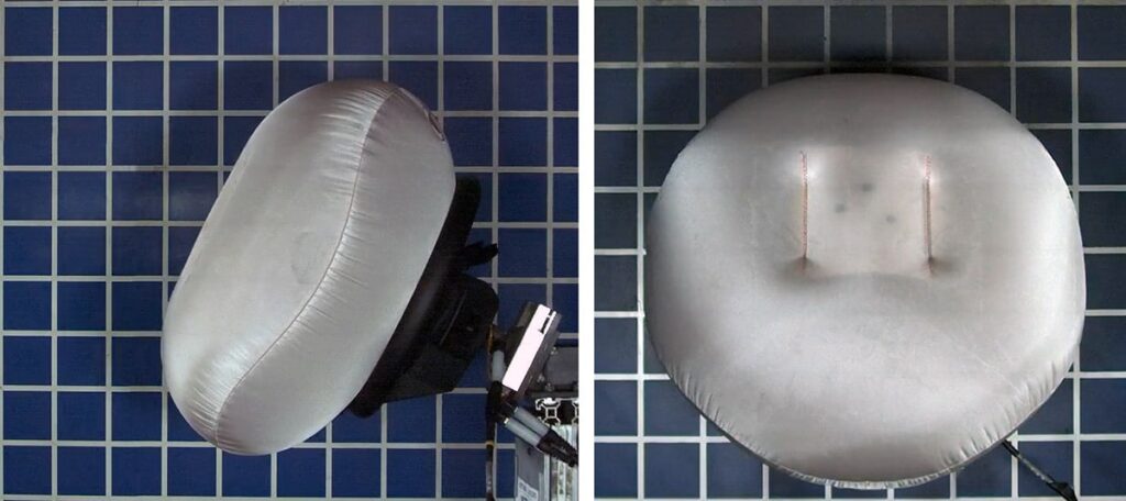 Test airbag. Courtesy of Joyson Safety Systems