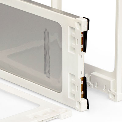 Cell pouch frames manufactured through PBF professional 3D printing and Flame retardant Glass fiber reinforced Windform FR2 composite material