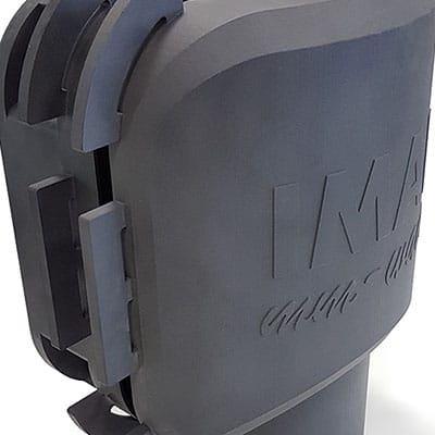 Quality control system’s functional component manufactured via PBF professional 3D printing process and Carbon fiber filled composite