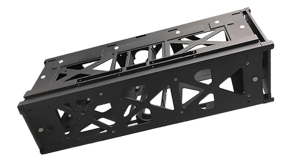 3D printed 3U CubeSat structure via laser sintering technology using Windform© XT 2.0