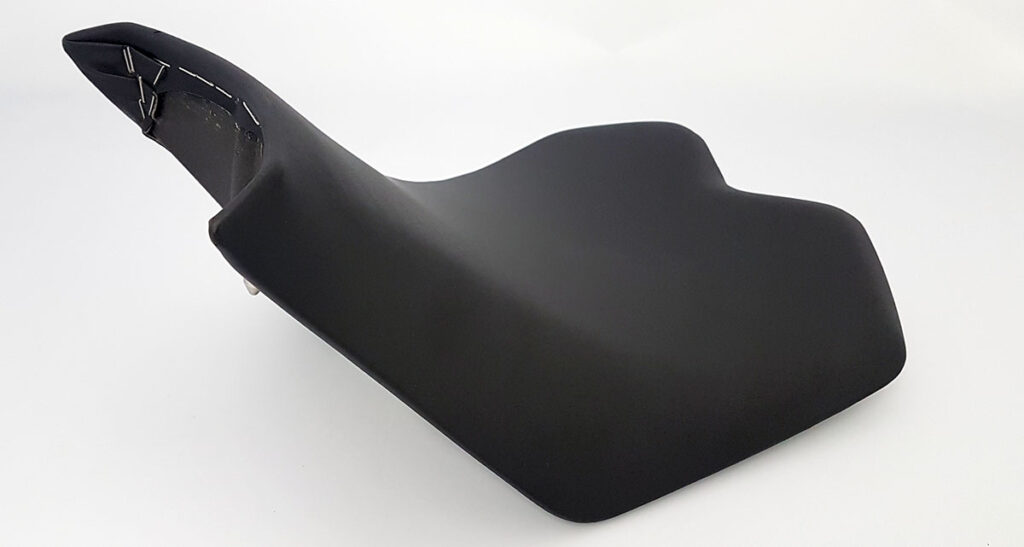 Prototipo funzionale della sella Energica EGO rivestito