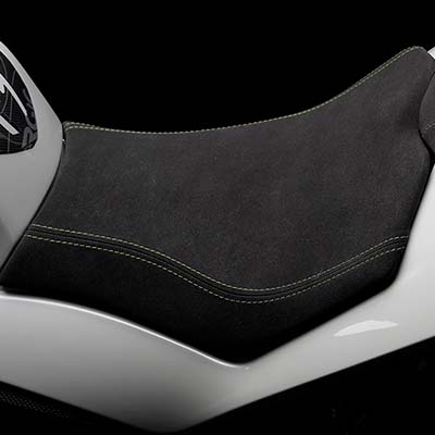 Sella e sella passeggero di Energica EGO. Credits Gianluca Muratori