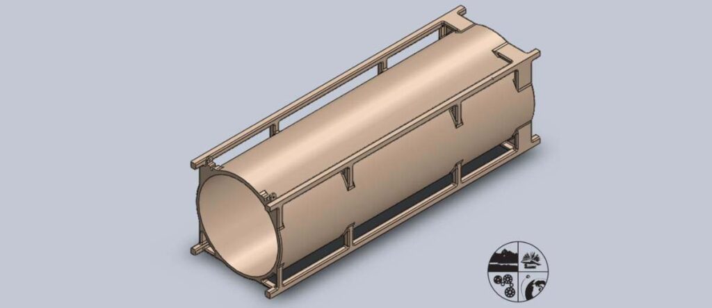 Initial design of the TuPOD, Courtesy of Tetonsys