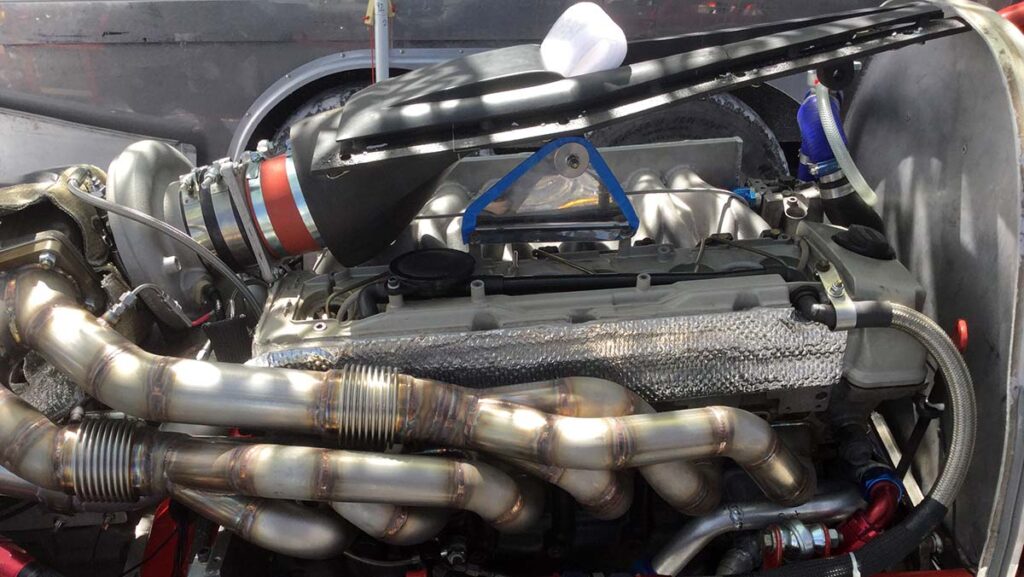 NACA duct on Engine