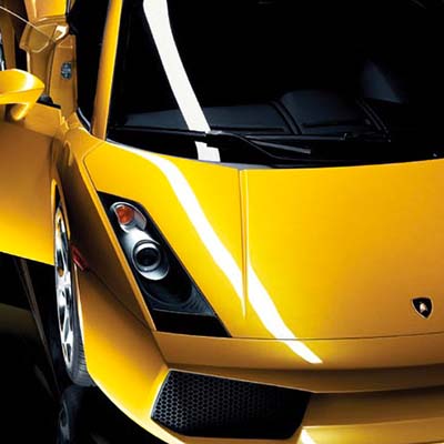Lamborghini Gallardo vista anteriore