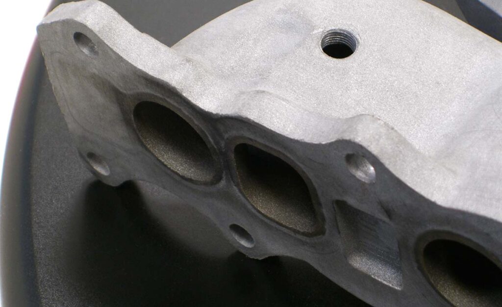 3D printed intake manifolds made in Windform XT for VM Motori successfully performed the dyno tests