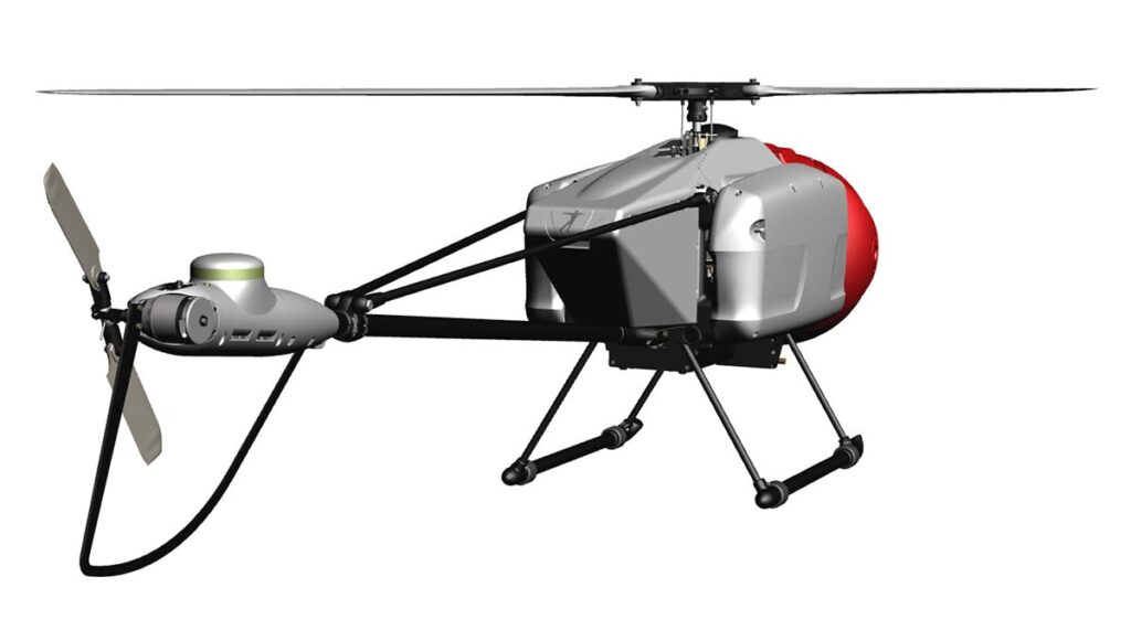 SARAH helicopter, rendering