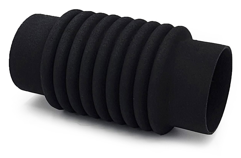 Industriebalg aus Windform TPU, schwarz infiltriert