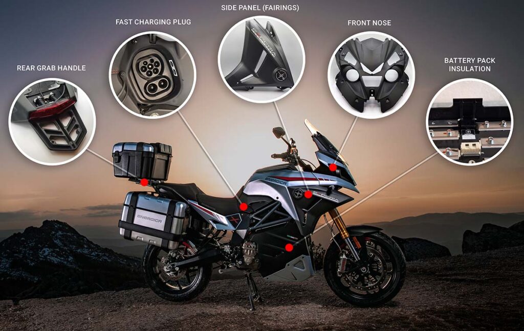 Energica Experia electric Green Tourer bike