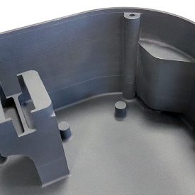 Interno guscio posteriore in stampa 3D. Dettagli