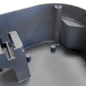 3D printed IMAL sensor housing box. Interior part of the rear shell, detail