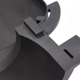 3D printed IMAL sensor housing box. Interior part of the rear shell, detail