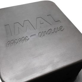 Esempio 2 di scatola di contenimento sensore IMAL realizzata da CRP Technology via stampa 3D professionale e materiale composito Windform, con lavorazioni meccaniche di precisione a CNC