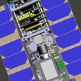 3U CubeSat internal view – courtesy of LISA