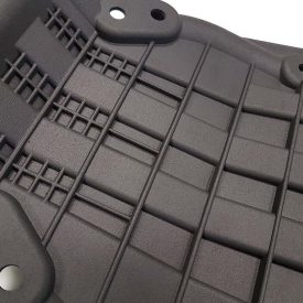 Prototipo funzionale del telaietto (o base sella) con nervature realizzato in SLS e Windform® GT. Dettagli