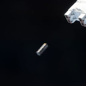 TuPOD deployed © JAXA / NASA