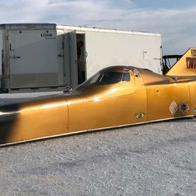 Lo Streamliner pronto per il primo passaggio