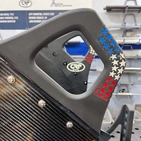 Nuove maniglie di spinta posteriori in Windform SP nei colori patriottici USA